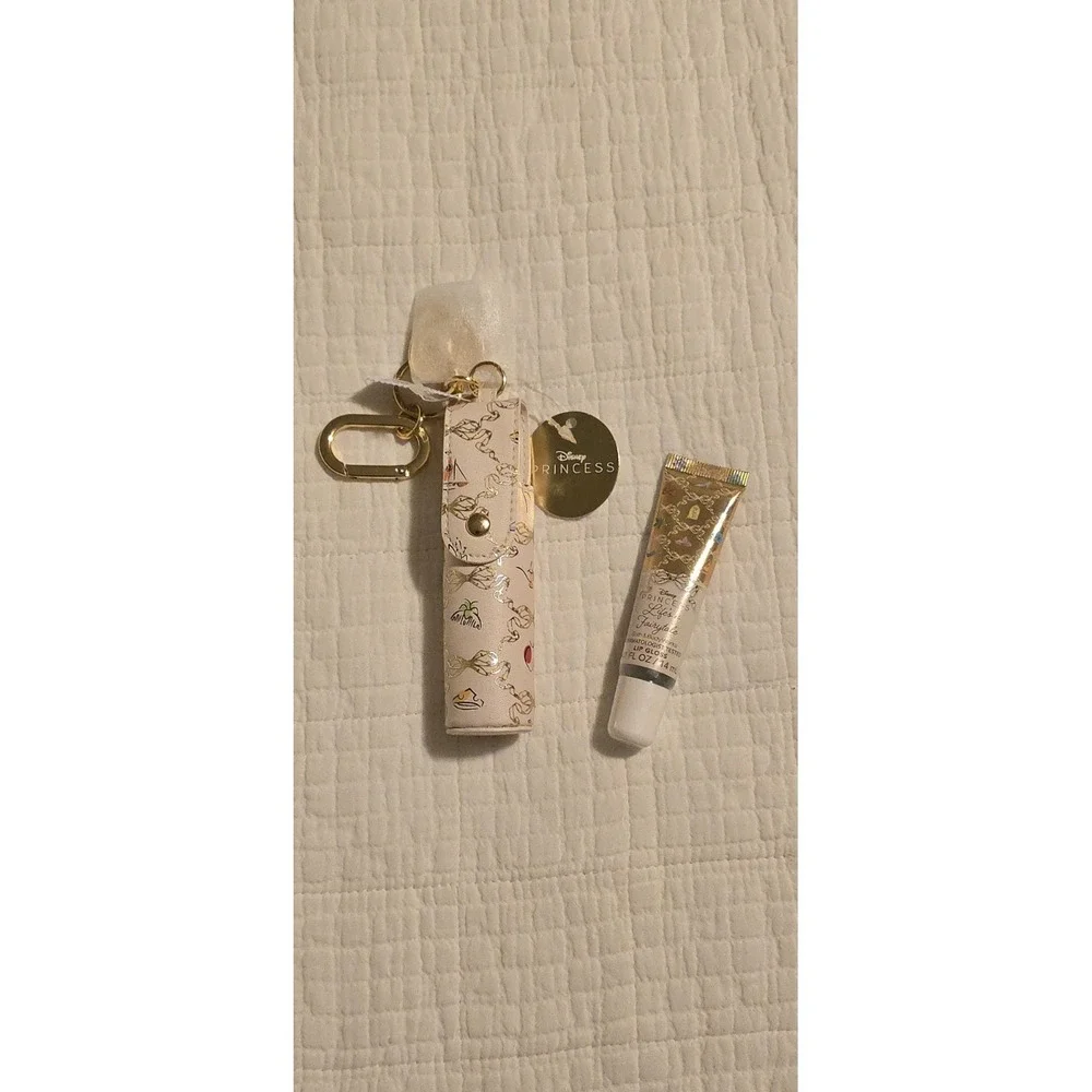 Bath & Body Works Disney Princess Lip Gloss Holder With Princess Lip Gloss